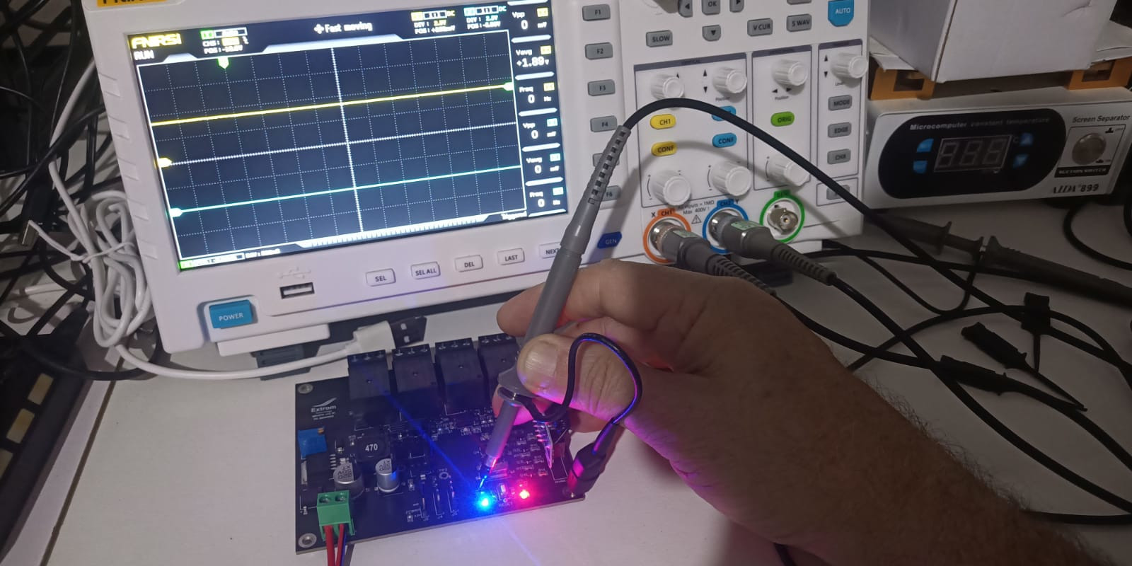 Embedded electronics engineering and prototype testing
